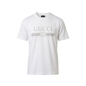 Gucci Men Logo Cotton T-Shirt